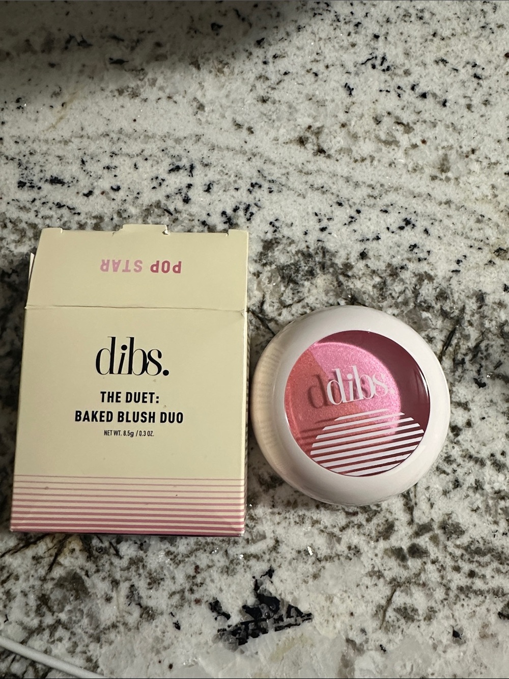 dibs. The Duet Baked Blush Duo — Pop Star Pink